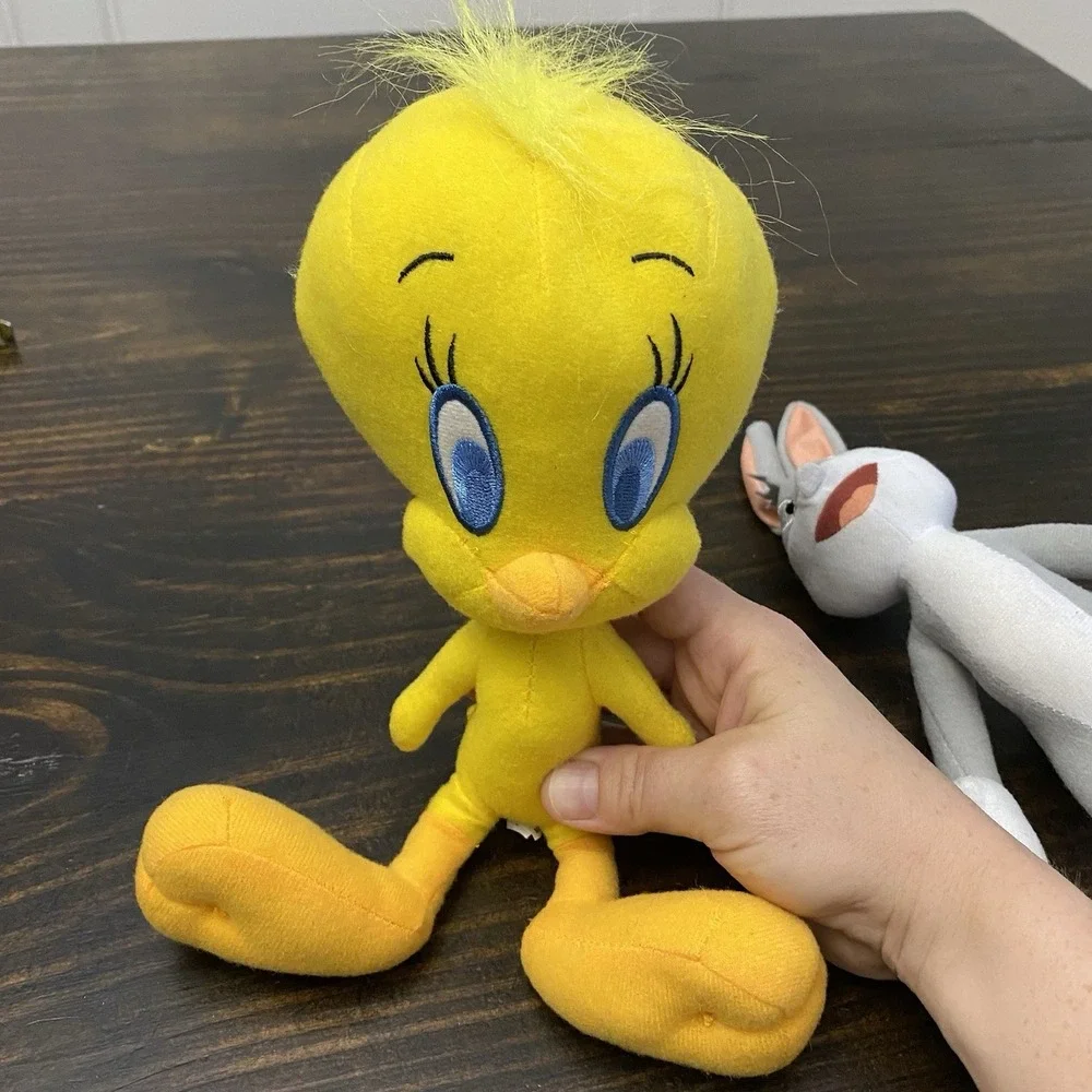 Looney Tunes Bugs Bunny Tweety Bird Plush Stuffed Animal Toy With Tags